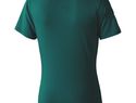 Damski t-shirt Nanaimo z krótkim rękawem, leśny zielony