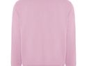 Batian bluza unisex z okrągłym dekoltem, jasnoróżowy