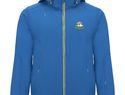 Siberia kurtka unisex typu softshell, błękit królewski