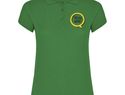 Star koszulka damska polo z krótkim rękawem, tropical green