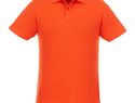 Helios - koszulka męska polo z krótkim rękawem, pomarańczowy