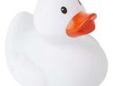 Quack gadżet antystresowy w kształcie kaczki, biały