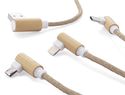 Kabel USB 3 w 1 FLAX