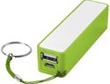 Powerbank 2000 mAh Jive, limonka / biały