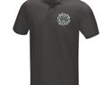 Męska organiczna koszulka polo Graphite, szary sztormowy