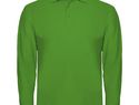 Estrella koszulka męska polo z długim rękawem, grass green