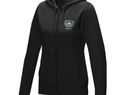 Ruby women’s organic recycled full zip hoodie, czarny