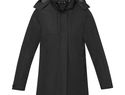 Hardy ocieplana parka damska, czarny