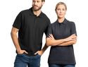 Austral koszulka polo unisex z krótkim rękawem, żółty
