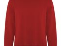 Batian bluza unisex z okrągłym dekoltem, czerwony