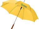 Parasol automatyczny Lisa 23'' z drewnianą rączką, żółty