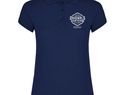 Star koszulka damska polo z krótkim rękawem, navy blue