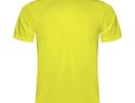 Monzha sportowa koszulka dziecięca polo z krótkim rękawem, fluor yellow