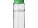 Bidon H2O Vibe o pojemności 850 ml z wieczkiem z dzióbkiem, przezroczysty / zielony