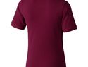 Damskie polo Calgary z krótkim rękawem, bordo
