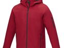 Notus męska ocieplana kurtka softshell, czerwony