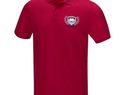 Męska organiczna koszulka polo Graphite, czerwony
