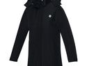 Hardy ocieplana parka damska, czarny