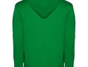 Urban dziecięca bluza z kapturem, kelly green / biały