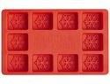 Personalizowana tacka do kostek lodu Chill, czerwony