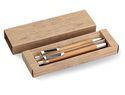 BAMBOOSET - Bambusowy zestaw długopis  i o
