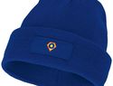 Czapka typu beanie Boreas z naszywką, niebieski