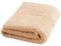 Sophia bawełniany ręcznik kąpielowy o gramaturze 450 g/m² i wymiarach 30 x 50 cm, beżowy
