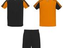 Juve zestaw sportowy unisex, pomarańczowy / czarny