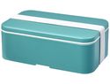 MIYO Renew jednoczęściowy lunchbox, rafowo niebieski / biały