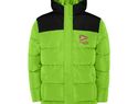 Tallin ocieplana kurtka unisex, limonka / czarny