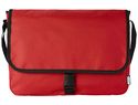 Omaha torba na ramię z tworzywa sztucznego pochodzącego z recyklingu, czerwony