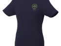 Damski organiczny t-shirt Balfour, granatowy