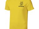 Męski t-shirt Nanaimo z krótkim rękawem, żółty
