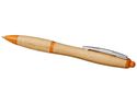 Bambusowy długopis Nash, piasek pustyni / pomarańczowy