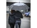 Wiatroodporny wentylowany parasol automatyczny Glendale 30", czarny