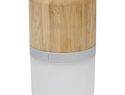 Bambusowy głośnik Bluetooth® Aurea z podświetleniem , piasek pustyni