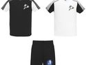 Juve zestaw sportowy unisex, biały / czarny