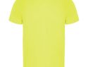 Imola sportowa koszulka dziecięca z krótkim rękawem, fluor yellow