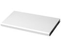 Aluminiowy powerbank Plate 8000 mAh, srebrny