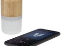 Bambusowy głośnik Bluetooth® Aurea z podświetleniem , piasek pustyni