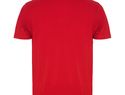 Austral koszulka polo unisex z krótkim rękawem, czerwony