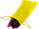 Pokrowiec z mikrofibry do okularów przeciwsłonecznych Clean, żółty
