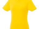 T-shirt damski z krótkim rękawem Heros, żółty