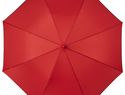 Wiatroodporny, automatyczny kolorowy parasol Kaia 23”, czerwony