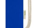 Orissa  plecak ściągany sznurkiem z bawełny organicznej z certyfikatem GOTS o gramaturze 100 g/m², błękit królewski