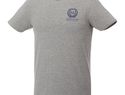 Męski organiczny t-shirt Balfour, szary melanż