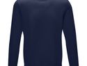 Jasper men’s organic recycled crewneck sweater, granatowy