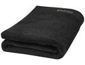 Ellie bawełniany ręcznik kąpielowy o gramaturze 550 g/m² i wymiarach 70 x 140 cm, czarny