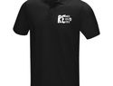 Męska organiczna koszulka polo Graphite, czarny
