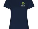 Golden koszulka damska z krótkim rękawem, navy blue